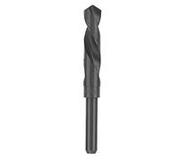 NDNCZDHC Straight Shank Drill Bit, 130 Outside Cutting Point Angle 1/2in Shank Round Type Twist Drill Bit for Brass, Plastic (18.5mm)