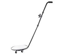 NDNCZDHC Under Car Inspection Mirror with Light Telescoping, 90-120CM Adjustable Angle Magnifying Vehicle Security Tool