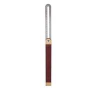 NDNCZDHC Woodworking T Bevel Gauge, 360 Degree Adjustable Sliding Bevel Gauge with Wooden Handle, 27cm T Measuring Ruler for for Carpenter