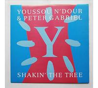 N'Dour, Youssou & Peter Gabriel - N'Dour, Youssou & Peter Gabriel Shakin' The Tree 7" Virgin VS1167 EX/EX 1989 picture sleeve