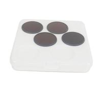 NDPL Filter Set 4 in 1 ND8PL ND16PL ND32PL ND64PL Lens Filter Optical Glass Coating Action Camera Accessory for Action 3 4 Professional Photography Enthusiasts Aluminum Alloy