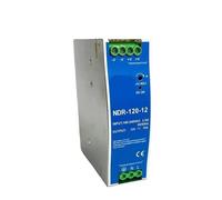NDR-120-24 DIN Rail Mounted Guide Type Switching Power Supply 12V10A /24V5A 120W Metal Shell AC/DC(NDR-120-24)
