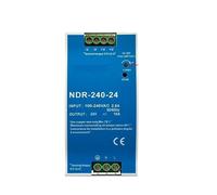 NDR-75W 120W 240W 480W 12V 24V 48V Switching Power Supply Industrial DIN Rail AC/DC Single Output Power Transformer(NDR-75-12V 6.2A)