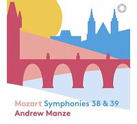 Wolfgang Amadeus Mozart : Mozart: Symphonies 38 & 39 CD Album Digipak (2021)