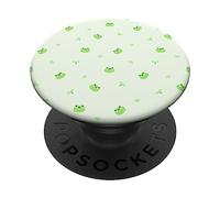 Ndrezzzzz Frogs PopSocket Adhesive PopGrip - Cell Phone Grip Stand - Black - Compatible with Various Devices with Smooth, Hard, Plastic Cases