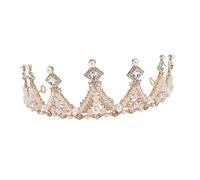 NDRFAWY 1pc Bridal Headband Wedding Head Pieces for Brides Bridal Hair Accessories Wedding Headpiece Veil Bridal Sparkling Headpiece Hair Accessory Wedding Crown Jewel