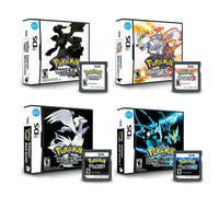 NDS Game Card Pokemon Series Card Pokemon Black 2 Pokemon White 2 USA Version (R4 Card Version) For NDSL 2DS 3DS WHITE 1