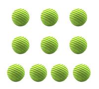 NDSJAIE Golf Foam Ball 10Pcs Foam Golf Balls Rainbow Sponge Indoor Practice Ball Training Aid For Golfer Men Women Toy(Green Yellow)