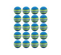 NDSJAIE Golf Foam Ball 20Pcs Rainbow Color Indoor Practice EVA Foam Sponge Golf Training Balls(20Pcs Blue)