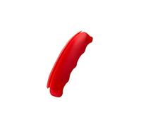 NDSJAIE Labor Saving Bag Handle Shopping Bag Carrying Handle Tools Silicone Knob Relaxed Carry Clips Handler Kitchen for Grocery Shopping(Red)
