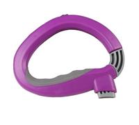 NDSJAIE Labor Saving Bag Handle Useful D Shaped One Trip Grip Convenient Labor-saving Lifter Carrier Tool Portable Shopping Bag Holder for Grocery Shopping(Purple)
