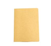 NDSJAIE Mini Notebook A6 Notebook Blank White Paper Daily Writing Planner Journal Notepad Drawing Painting Sketchbook Office School Stationery Supplie(Kraft -140x110mm)