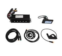 NDSTDCG 30A Brushless Motor Controller EN05 Display, Electric Bike Conversion Kit, Power Assist Sensor with Thumb Throttle, DIY Electric Bicycle Lithium Battery Kit for Scooters and Foldin