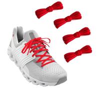 NDTEZUGT 2 Pairs 6mm Flat Thin Shoe Laces for On Cloud Sneakers | Polyester Shoe Laces Athletic Shoelace Replacement Trainer Shoe Strings for ON Cloud Series Running Sneakers