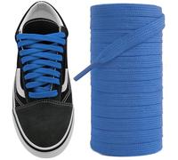 NDTEZUGT 8mm Shoelaces for Vans Old Skool/Era/Authentic Skate Sneakers | Wide Poly Cotton Shoelace Replacement Strings for Canvas Sneaker Trainer