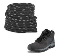 NDTEZUGT Round ShoeLaces for Columbia Boots, 5mm Heavy Duty Black 45in