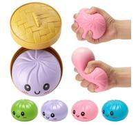 NDWLNYDM Introducing The Dumpling Squishy Toys- The Adorable, Satisfying Stress-Relief Toy That's Taking 2026 By Storm