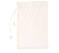 Ne Faux Fur Present Sack, Festive Way to Pack Gifts, Brings A Warm Feel to Your Holiday Decor, Adds A Touch of Luxury, Keeping Your Gifts Neatly Tucked Away, Perfect for Holding Small Treats - Cream