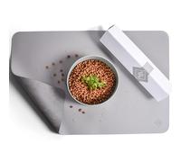 ne&no® Dog Bowl Mat 60 x 40 cm Non-Slip & Water-Repellent Vegan Leather - Bowl Mat Dog - Feeding Mat - Bowl Mat