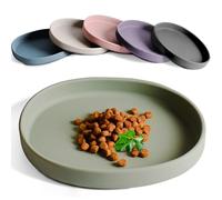 ne&no Nala collection feeding bowl for cats flat cat bowl silicone bowl wide feeding bowl cat cat bowl silicone bowl cat food plate