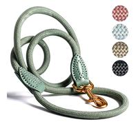 ne&no Rope Leash 1.7 m (slightly stretchy) for medium to extra large dogs, robust training lead, round braided lead, dog lead, city lead,