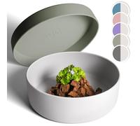 ne&no® Silicone Dog Bowl 1200 ml with Lid for Small and Medium Dogs | Airtight Sealed in the Fridge | Feeding Bowl Dog Non-Slip | Feeding Bowl Dog Set