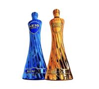 NE10 Vodka Duo Light-up Collection - Premium Flavoured Vodka Spirit 70cl (37.5% ABV) - Vodka for Cocktails, Shots & Gifts - Distilled in the UK (One Size, Blue Raspberry & Blood Orange)