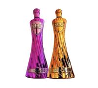 NE10 Vodka Duo Light-up Collection - Premium Flavoured Vodka Spirit 70cl (37.5% ABV) - Vodka for Cocktails, Shots & Gifts - Distilled in the UK (One Size, Pink Apple & Blood Orange)