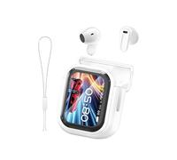 NE20 Earbuds, 2025 New 6.0 Pro NE20 Translation Earbuds Real Time, Wireless Bluetooth 6.0 AI Headphones, LCD Touch Screen,48DB Intelligent Noise Reduction, HD Stereo Sound,IPX6 Water-Resistant