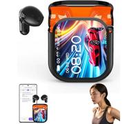 Ne20 Earbuds - 2025 New Ne20 Bluetooth 5.4 Earphones Traductores, Instant Ai Translation Across 140 Languages, Ip55 Water, 48db Noise Canceling & Breathable Comfort, for Travel Business (Black)