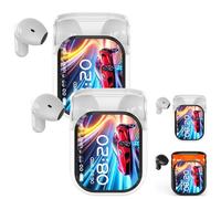 NE20 Earbuds, 2025 New NE20 Translation Earbuds, Bluetooth 6.0 Earphones LED Display, 140 Two-Way Language Translator Earphones (2-PCS White)