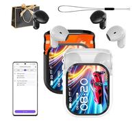Ne20 Earbuds, Ai Translation Earbuds Real Time With Lcd Touch Screen, 140 Language Translator Earphone, Bluetooth 6.0 Earphone, Intelligent Noise Reduction, Ipx6 Waterproof For Travel Business (Mix)