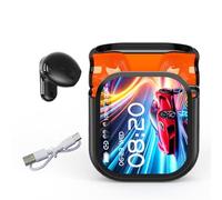 Ne20 Earbuds, Ai Two-Way Translation Earbuds, Touch Screen Bluetooth Wireless Headphones, High-Definition Stereo,Noise Cancellation and Built-In Microphone for Study,Office,Travel (black)