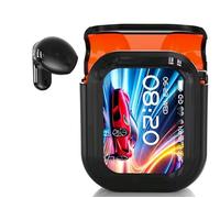 Ne20 Earbuds, NE20 Bluetooth 5.4 LED Display High Fidelity Waterproof Wireless Earphones, H-tc NE-20 Translation Earbuds, Ai Translation Real Time, IPX6 Waterproof for All Occasions (BLACK)