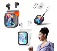 Ne20 Earbuds, NE20 Bluetooth 5.4 LED Display High Fidelity Waterproof Wireless Earphones, H-tc NE-20 Translation Earbuds, Ai Translation Real Time, IPX6 Waterproof for All Occasions (#MIX)