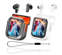 NE20 Translation Earbuds - 2 Pack AI Translation Earbuds Real Time, 134 Language Two-Way Translator Earphones, Blue-tooth 6.0, LCD Display Touch Control Waterproof Headphones for Travel Business Study