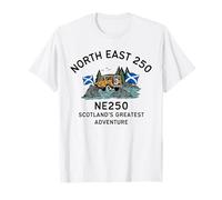 NE250 Scotland Road Trip Adventure North East 250 T-Shirt