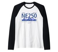 NE250 Scottish Highlands North East 250 Raglan Baseball Tee