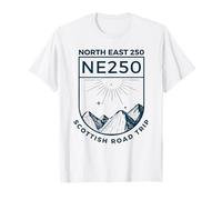 NE250 Scottish Road Trip Badge North East 250 T-Shirt
