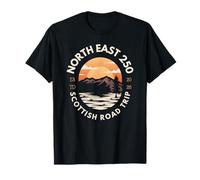 NE250 Scottish Road Trip North East 250 Scotland T-Shirt