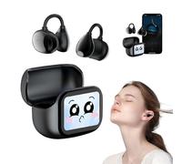 NE32 Bluetooth 6.0 LED Display High Fidelity Waterproof Wireless Earphones,with 144+ Language AI Translator, 48H Battery Touchscreen Noise Cancelling in-Ear Earphones for Sports