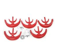 NE400R 400W Vertical Wind Turbine Generator High Efficiency Permanent Magnet Nylon Fiber Blade Windmill for Streetlight Outdoor Power Generation (24V)