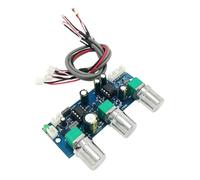 NE5522 Single Power Auditory Preamp Module 2.1 Channel Transmission Processing Low Pass Filter Subwoofer Preamp Circuit Board