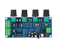 NE5532 Preamp Tone Board | Single Source Supply 12-24V for Amplifier | Enthusiast - Level Hi - Fi Audio/Home Theater/Car Audio | Treble/Mid/Bass Volume Control