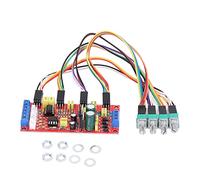 NE5532 Preamplifier Volume Control Board, Power Amplifier Module with Treble Midrange Bass Tones Controls, Dual 5532 Chip PCB for Audio Signal Conditioning, DC12V Output with M3 Mo