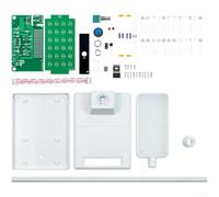 NE555 for PWM LED Desk Lamp Kit, DIY Soldering Kit with Brightness Control, Flexible Neck, USB Power Supply, 24 LEDs for Electronic Enthusiasts and Students, White (Insert in)