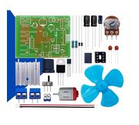 NE555 Timer Circuit Kit for Building Adjustable Multivibrator Circuits with Continuous Speed and Brightness Control Capability (kit)