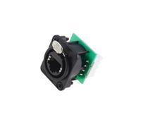 NE8FDV-YK-B Connector: RJ45 Female etherCON PIN: 8 Cat: 5e Shielded NEW
