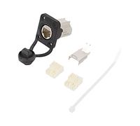 NE8FDX-Y6-W D-SHAPE CAT6A PANEL CONNECTOR SHIELDED IDC TERMINATION NEUTRIK