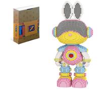 Neacole Rabbit Building Blocks (8000PCS) 55CM Rabbit Building Bricks, Micro 3D Animal Building Blocks for Adults & Kids,Home & Office Decor, Birthday & Valentine's Day Gifts (Interplanetary Girl)